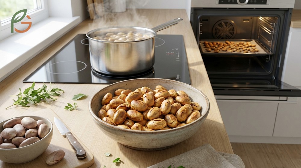 How to eat jackfruit seeds involves roasting or boiling them to create a nutty snack that provides six grams of protein.