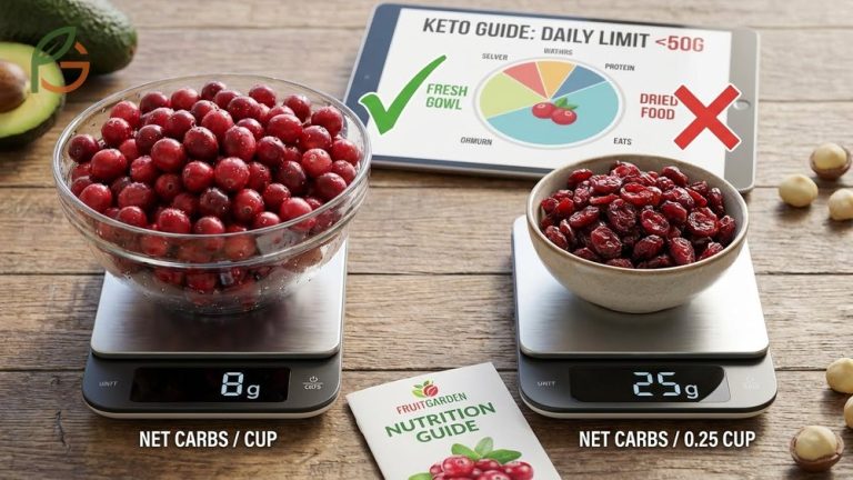 Are cranberries keto friendly guide explains how fresh cranberries with 8g net carbs fit into a ketogenic diet.