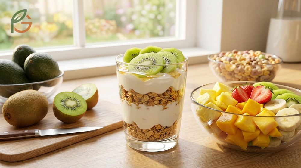 Best ways to serve kiwi include blending into green smoothies or layering in Greek yogurt parfaits for a vitamin C boost.