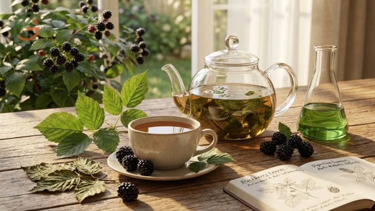 Blackberry leaves tea benefits include powerful antioxidant support and anti-inflammatory properties for natural health.