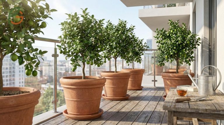 Growing lime trees in pots creates a productive citrus garden in small spaces using dwarf varieties like Persian limes.