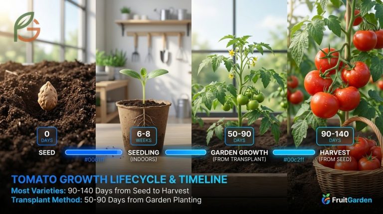 How long do tomatoes take to grow varies as cherry types mature in 50 days while beefsteaks take up to 85 days.