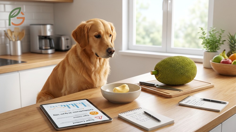 Can dogs have jackfruit in moderation with serving sizes limited to 1 or 2 small pieces for small breeds.