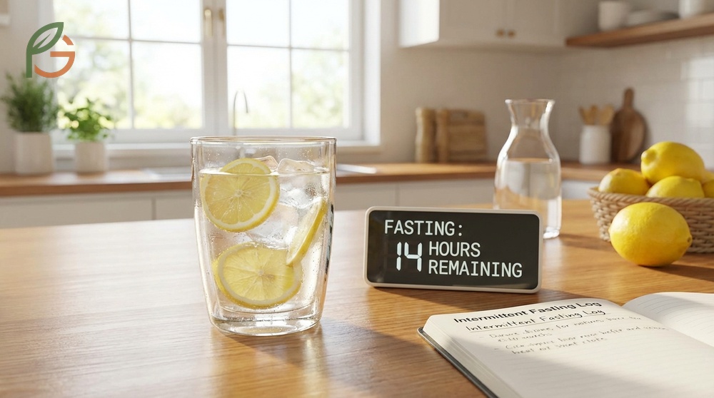 Can you drink lemon water while fasting with vitamin C support of 53mg per 100g without breaking ketosis.