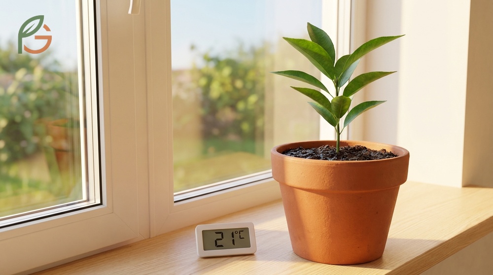 Growing kumquats from seed requires 6 to 8 hours of direct sunlight and protection from temperatures below 50 degrees Fahrenheit.