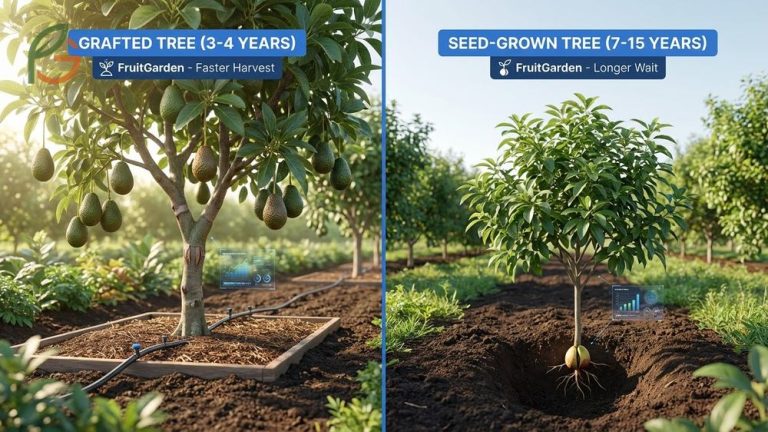A comprehensive guide on how to grow avocado fruit covering harvest timelines and tips for faster production.