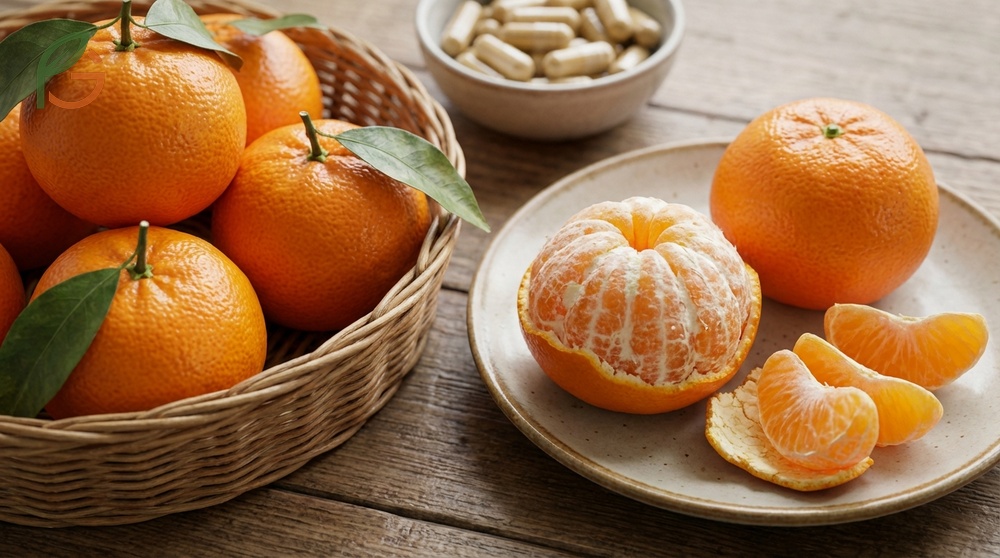 Tangerine nutritional information reveals the fruit delivers over 15 essential vitamins and minerals like potassium.