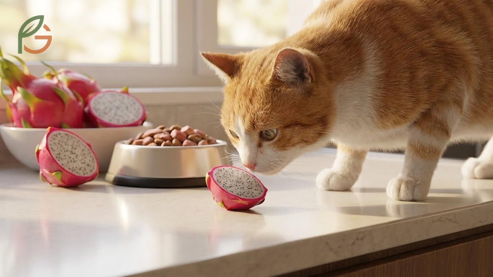 Can cats eat dragon fruit guide suggesting small cubes as novelty treats since felines are obligate carnivores.