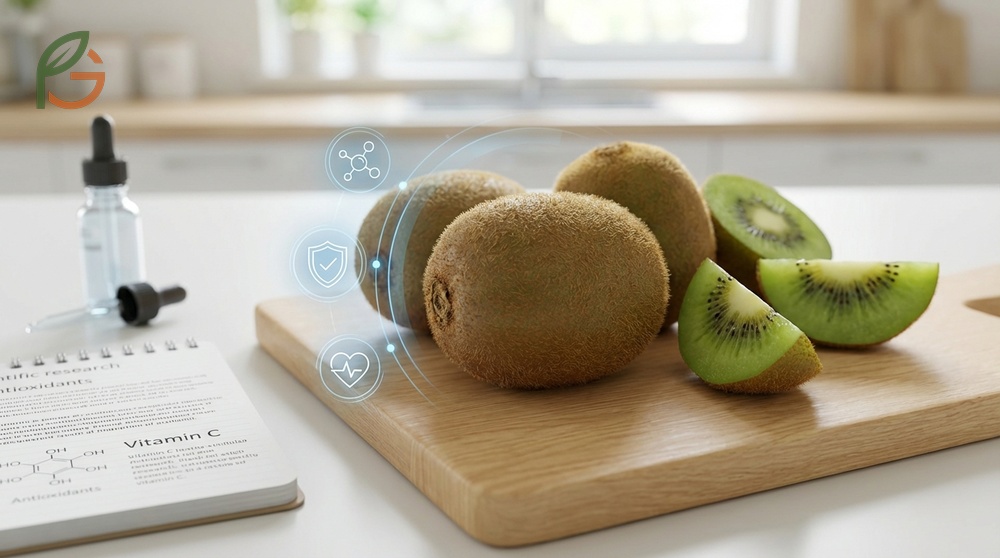 Is kiwi skin good for you offering three times more antioxidants than the flesh alone.
