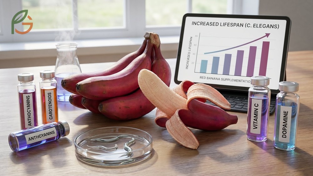 Red banana benefits feature powerful antioxidants like anthocyanins and vitamin C to neutralize harmful free radicals.