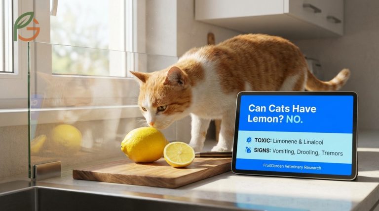 Can cats have lemon toxicity guide explaining why citrus fruits are dangerous for feline health and safety.