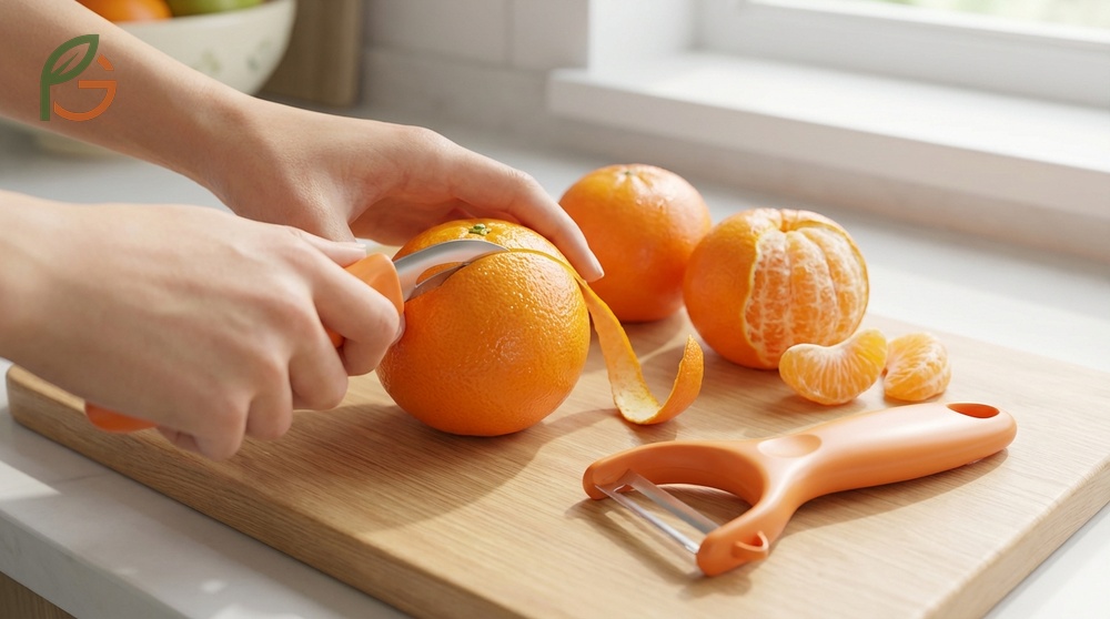 Easy peel citrus tools costing 3 to 8 dollars reduce hand fatigue by 40 percent during bulk processing.