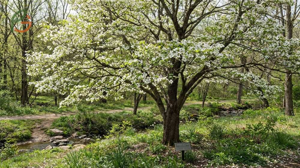 Bradford pear tree alternatives featuring native options like flowering dogwood and serviceberry for eco friendly landscapes.