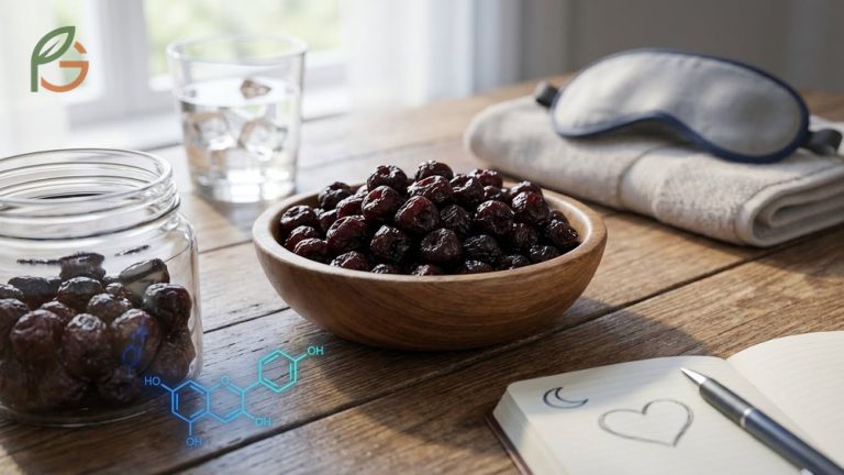 Dried cherries benefits include 133 calories and 27g natural sugars per serving to support active lifestyles and recovery.