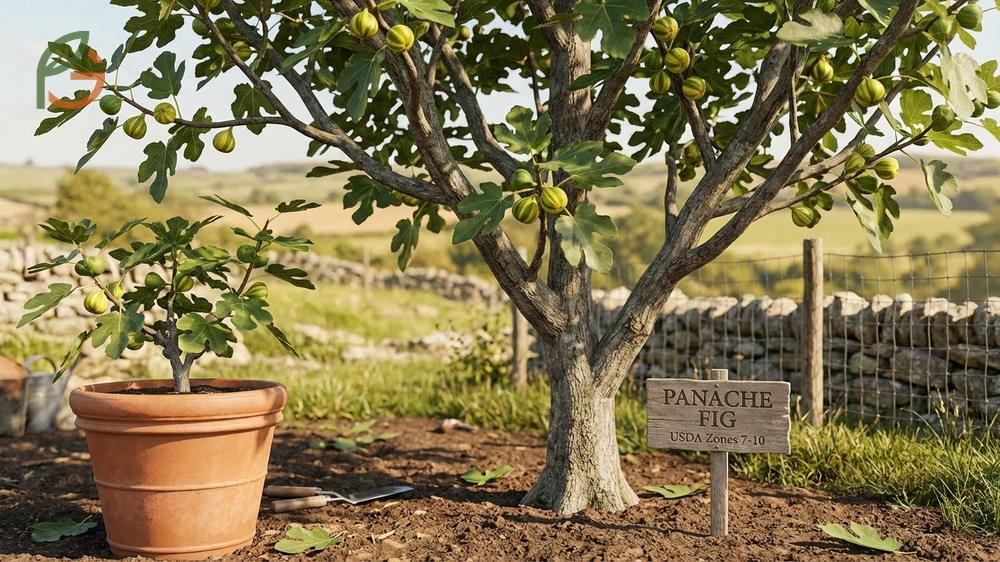 Tiger Panache variety growth characteristics suitable for warm climates with high vigor and pest resistance.