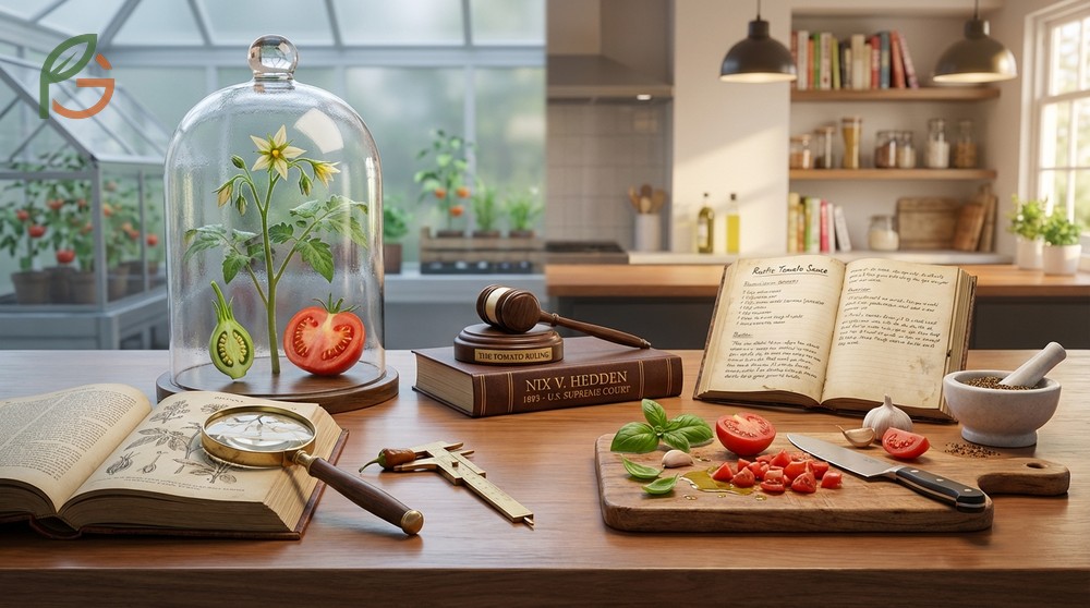 Culinary vs botanical classification distinctions showing why zucchini is treated as a savory vegetable in cooking.