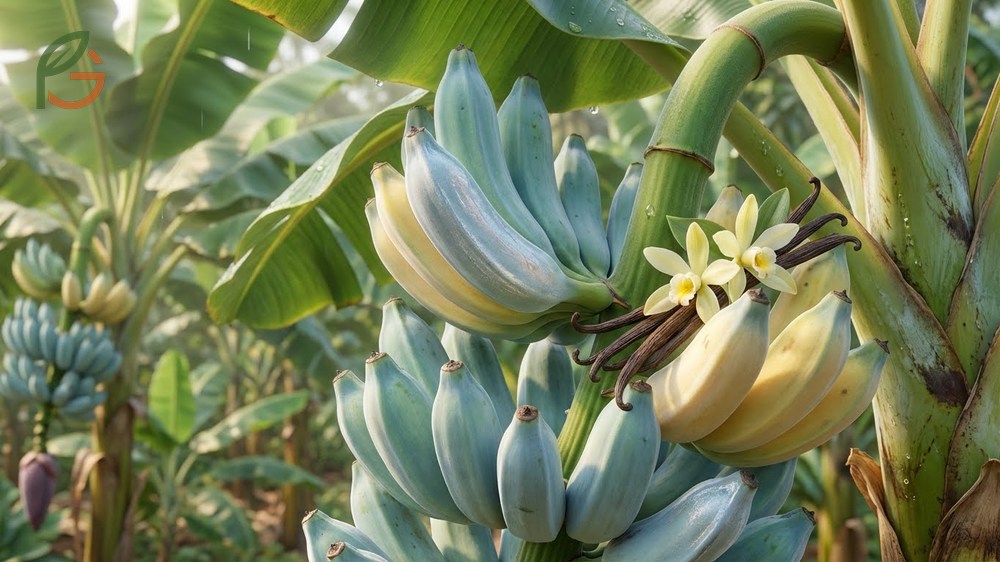 Vanilla banana flavor offers faint aromatic hints while providing 105 calories and 3 grams of fiber per fruit.