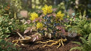 Oregon Grape Root Benefits, Uses and Plant Identification