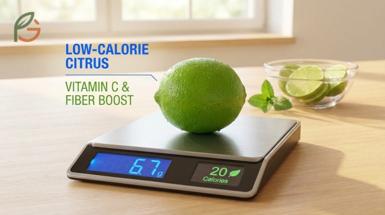 How many calories in a lime analysis shows a standard fruit contains just 20 calories while providing essential vitamin C and fiber.
