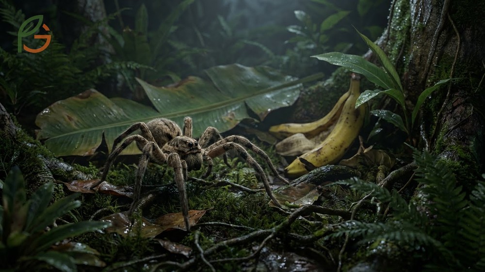 Brazilian wandering spider bites cause intense pain and require immediate medical attention due to neurotoxic venom.