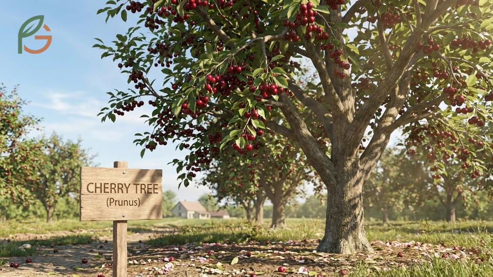 Do cherries grow on trees answering yes with details on Prunus species and deciduous growth habits.