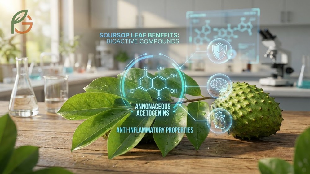 Soursop fruit leaves benefits stem from anti inflammatory compounds like alkaloids that help alleviate joint pain.