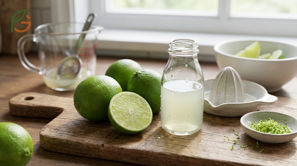 Carbs in lime juice are minimal with one tablespoon containing just 4 calories and roughly 1 gram of carbohydrates from natural sugars.