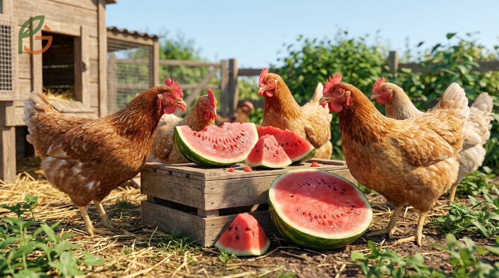 Can chickens eat watermelon serves as an excellent hydration source during hot summer months.