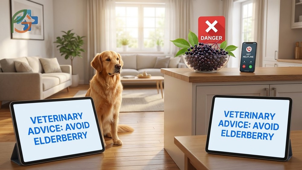 Veterinary advice on elderberry urges complete avoidance and immediate treatment if ingestion occurs.