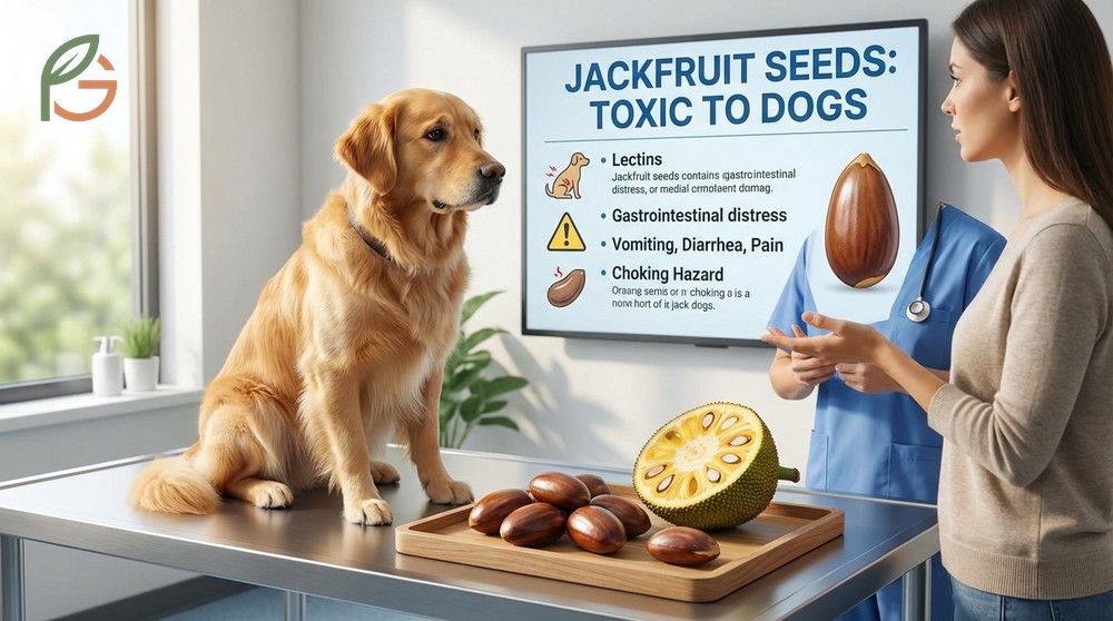 Are jackfruit seeds toxic to dogs is confirmed as they contain lectins and pose severe choking hazards.