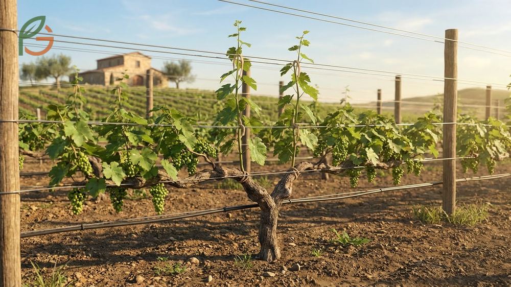 Vine training trellis methods like fan and weave techniques maximize blackberry production and simplify harvesting.