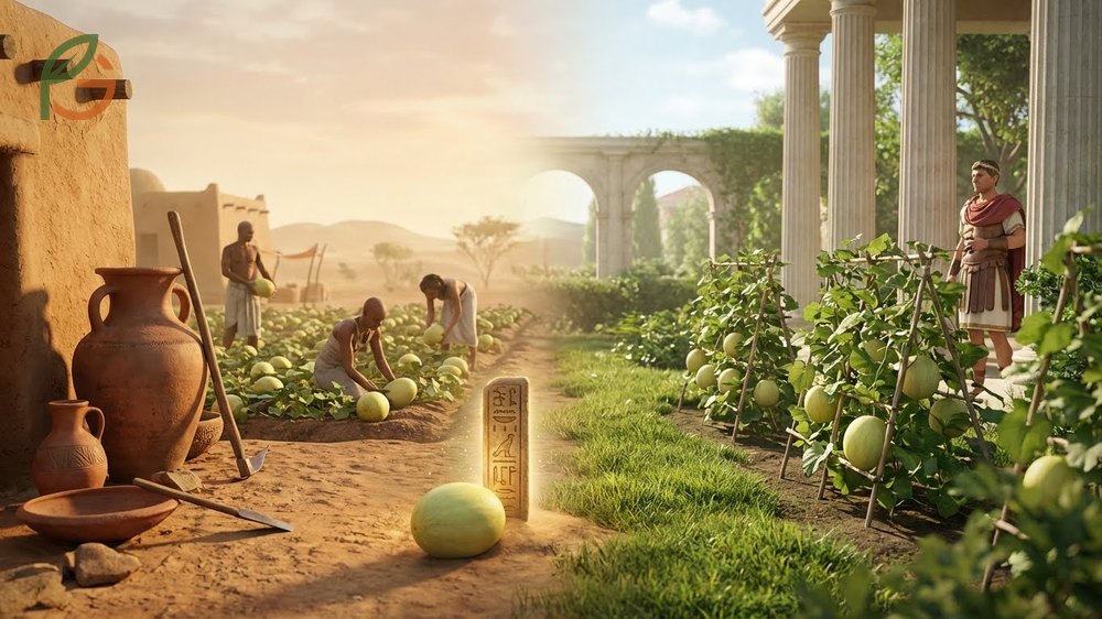 Honeydew melon origin traces back 4000 years to West Africa before spreading to Europe and the Americas.