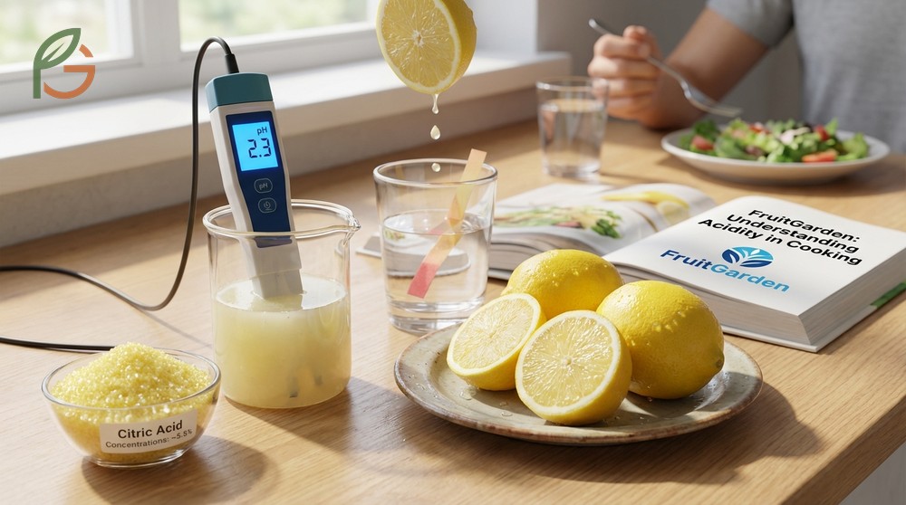 pH of lemon juice ranges from 2.0 to 2.6 due to citric acid concentrations found in fresh natural lemons.