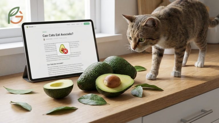 Can cats eat avocado safety guide explaining persin risks and pit dangers for felines.