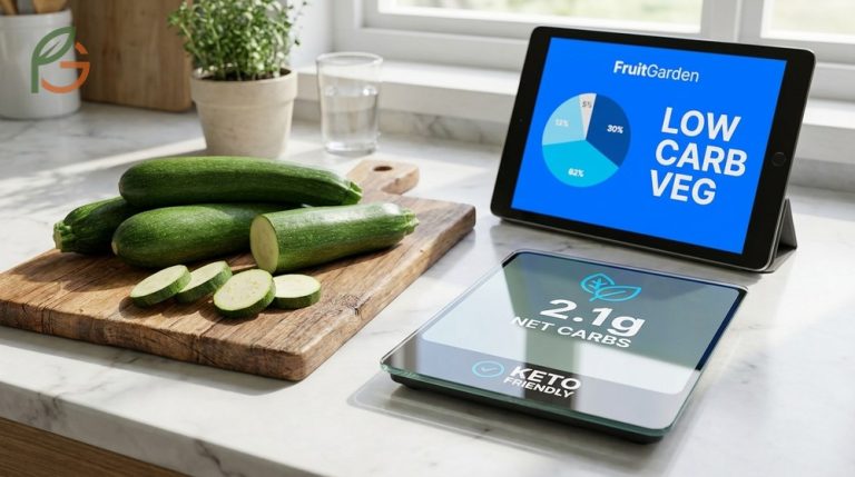 Is zucchini keto friendly analysis showing it has only 2 grams of net carbs per 100g serving for ketogenic diets.