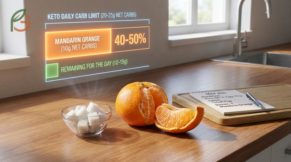 Are mandarin oranges keto friendly analysis discussing daily carb limits and portion management strategies.