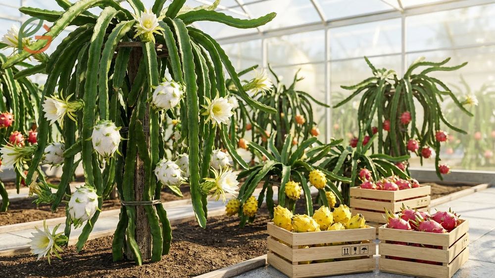 Best dragon fruit types for home gardeners including the self pollinating Vietnamese White and sweet Palora varieties.