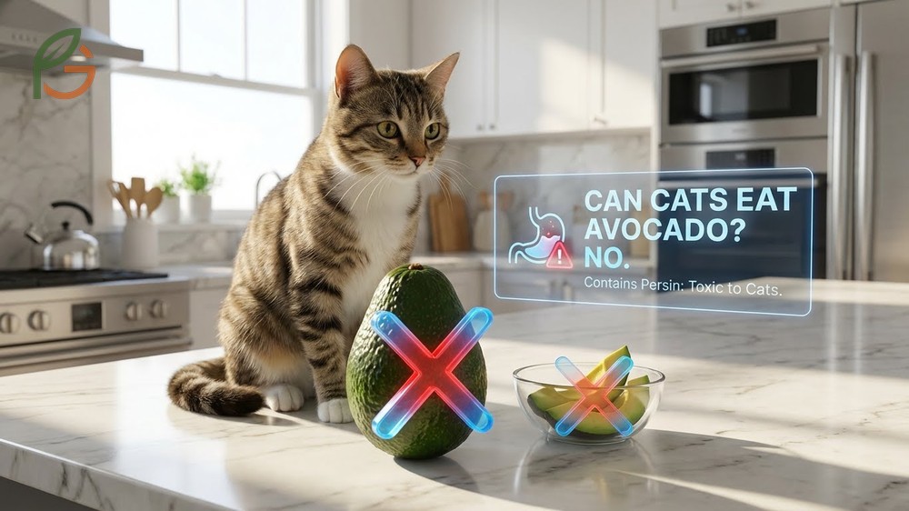 Can cats eat avocado risks involving gastrointestinal distress and toxin exposure from pits.
