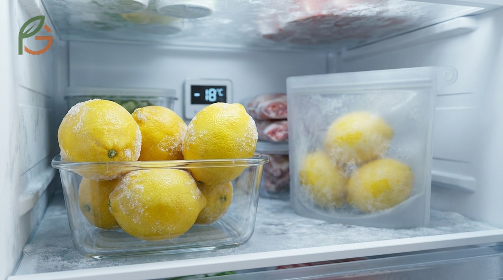 Can you freeze whole lemons benefits showing 53mg vitamin C retention and reduced food waste.