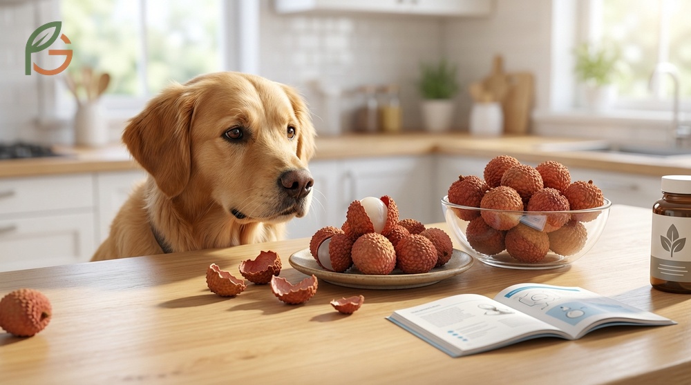 Is lychee skin toxic to dogs assessment shows rough texture causes gastrointestinal distress and potential blockages in small breeds.