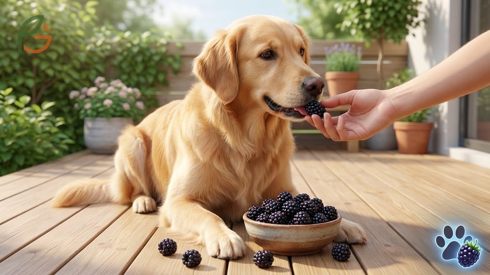 Can dogs eat blackberries safely when served fresh and washed to remove pesticide residue for healthy treats.