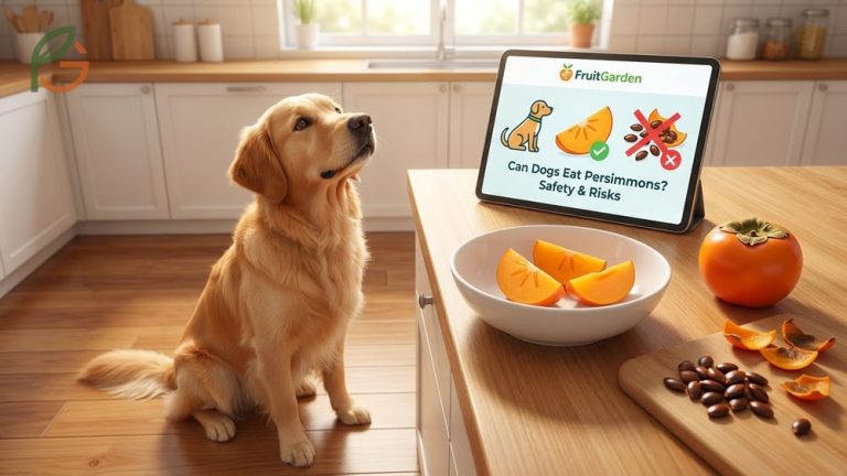 Can dogs eat persimmons safely when seeds and skin are removed to prevent intestinal blockages and digestive issues.