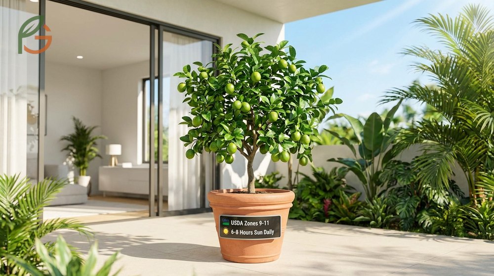 How to grow a lime tree successfully depends on maintaining temperatures above 55 degrees and choosing suitable zones 9 through 11.