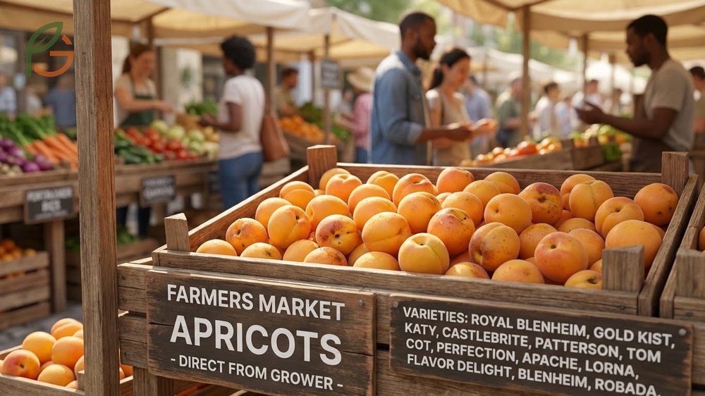 Farmers market apricots offer superior freshness with fruit harvested just 24 to 48 hours before sale for better taste.