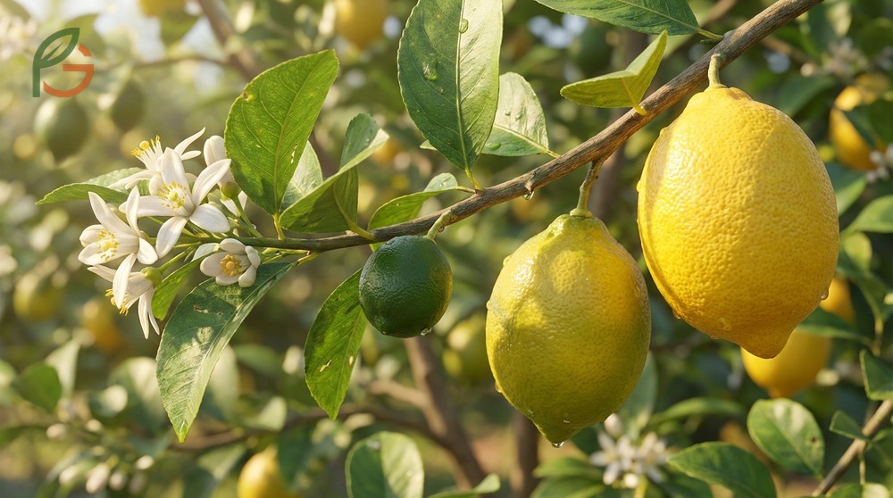 Time from flower to fruit lemon maturation typically spans 6 to 9 months depending on sunlight and temperature.