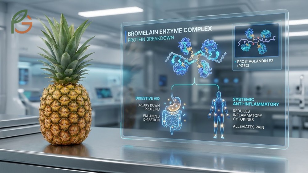 Bromelain benefits in pineapple help reduce joint pain and inflammation markers like TNF alpha and IL 6.