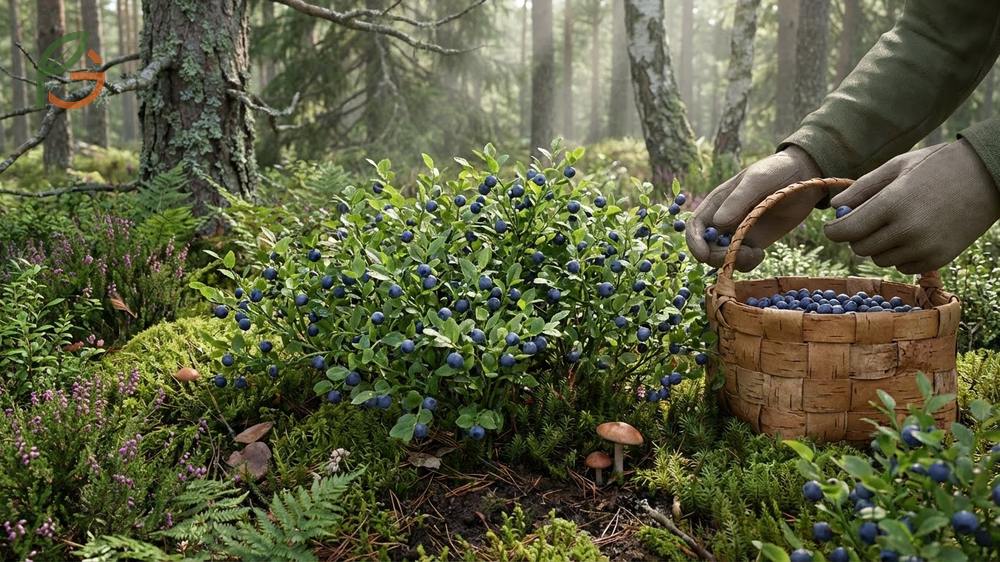 European bilberry wild vs cultivated blueberry growth habits differ in soil acidity and harvest methods.