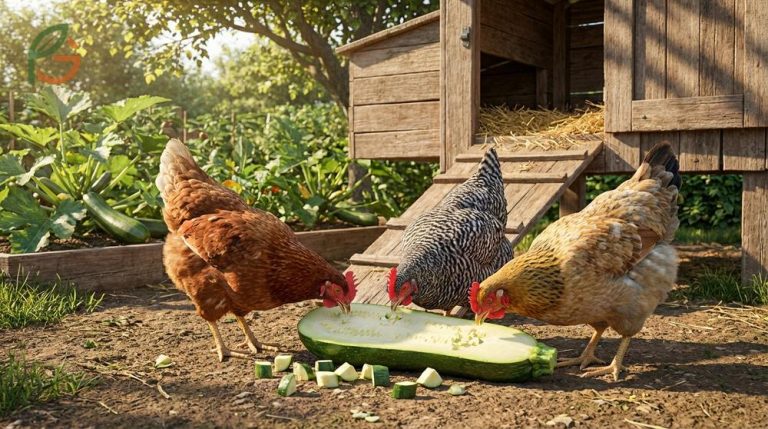 Can chickens eat zucchini safely as a nutritious treat packed with vitamins A and C to support immune health.