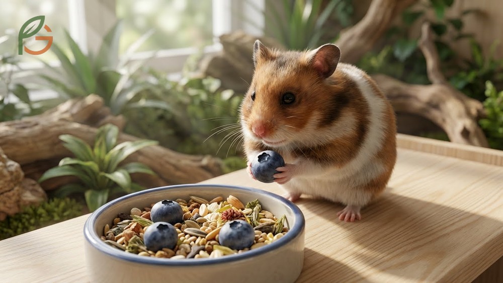 Can hamsters eat blueberries nutrition facts highlighting antioxidants and hydration benefits for pets.