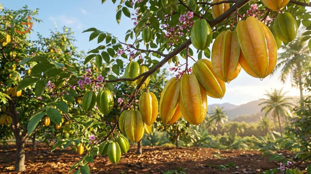 When is starfruit in season covers an eight month window where growers harvest fruit from two distinct bloom cycles.